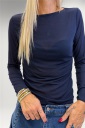maglia in cashmere blend tinta unita